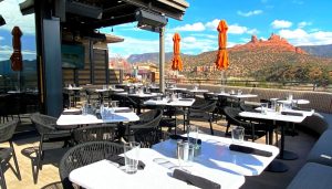 the vault uptown sedona patio